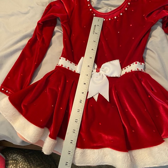 Christmas show figure skating dress - Picture 10 of 10